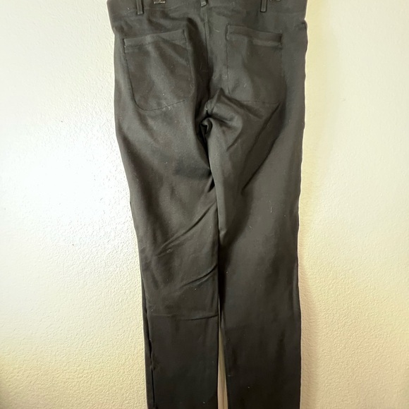 Betabrand Black Straight Leg Classic Dress Yoga Pants size Large Long 877 / 878 - Picture 4 of 5